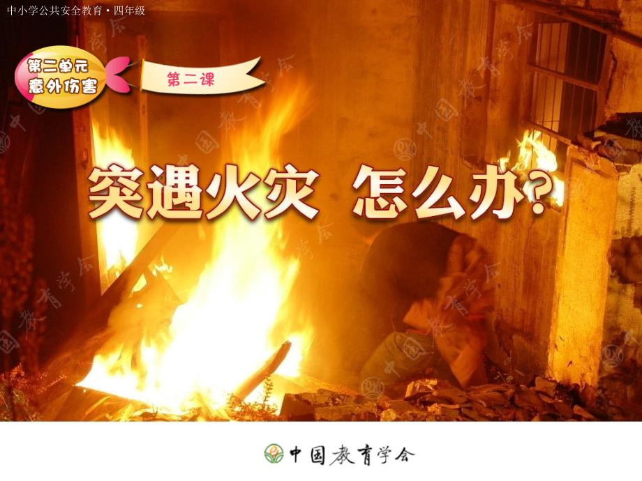 遇到火灾怎么办PPT课件.ppt_第1页