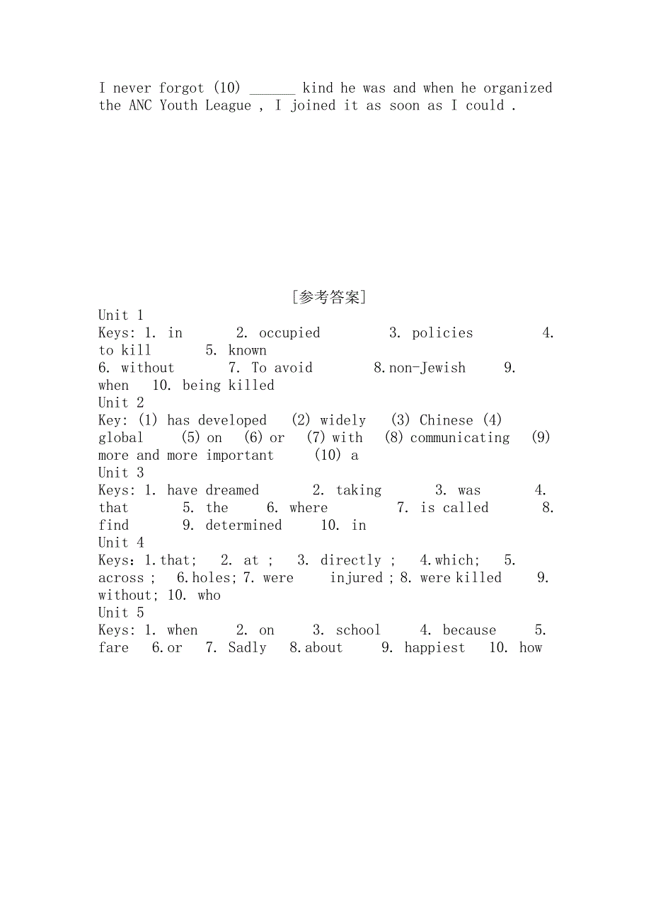 高一英语语法填空专题练习含答案.doc_第3页