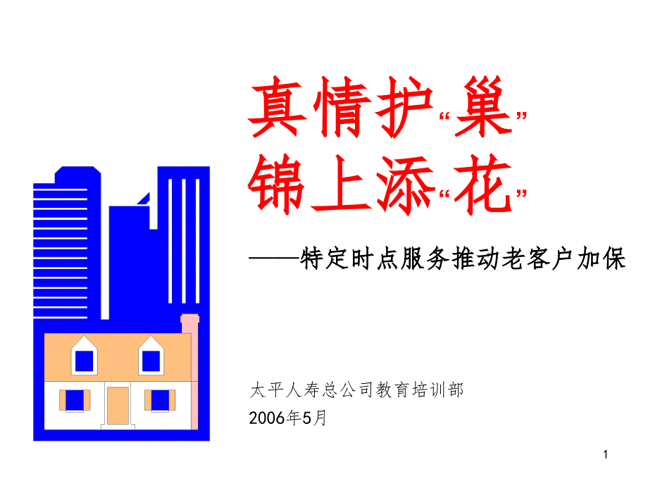 老客户加保PPT演示课件.ppt_第1页