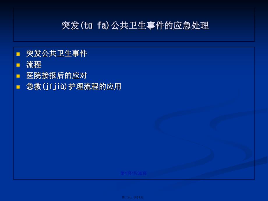 突发公共卫生事件学习教案.pptx_第2页