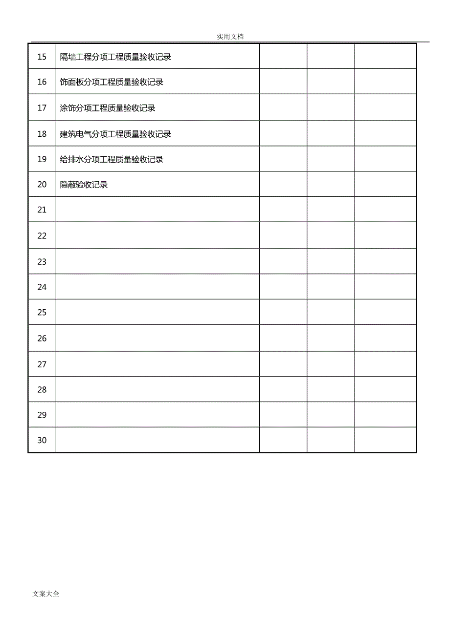 精装修工程竣工资料全部.doc_第3页