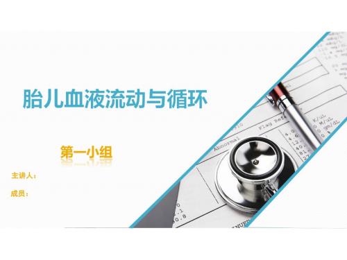 胎儿血液循环图解.ppt