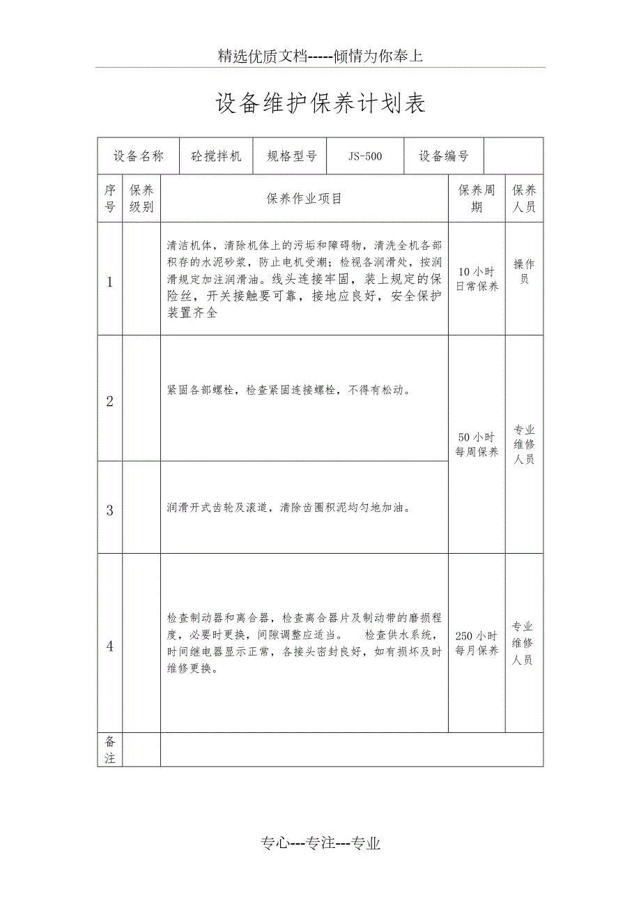 设备维护保养计划表共12页.doc_第3页