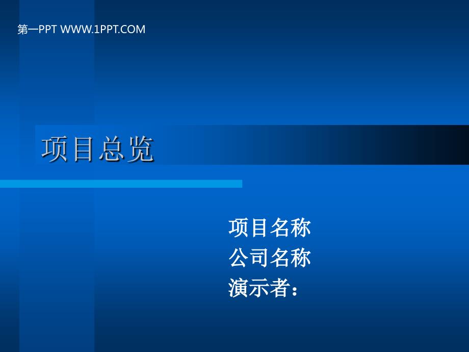 项目进展情况工作汇报PPT.ppt_第1页