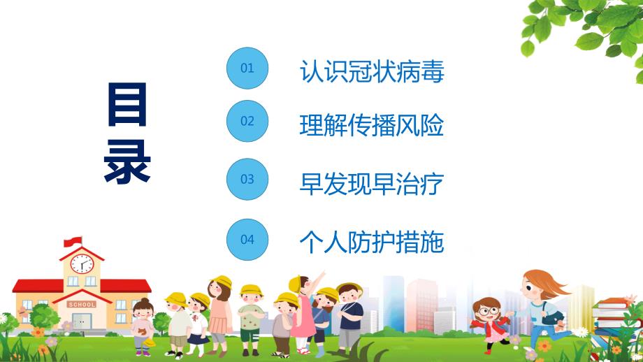 简约大中小学开学学生疫情防护讲义内容完整PPT演示课件.pptx_第3页