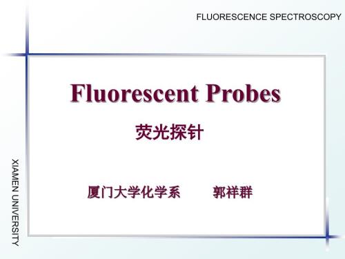 荧光探针和分子传感器精品.ppt