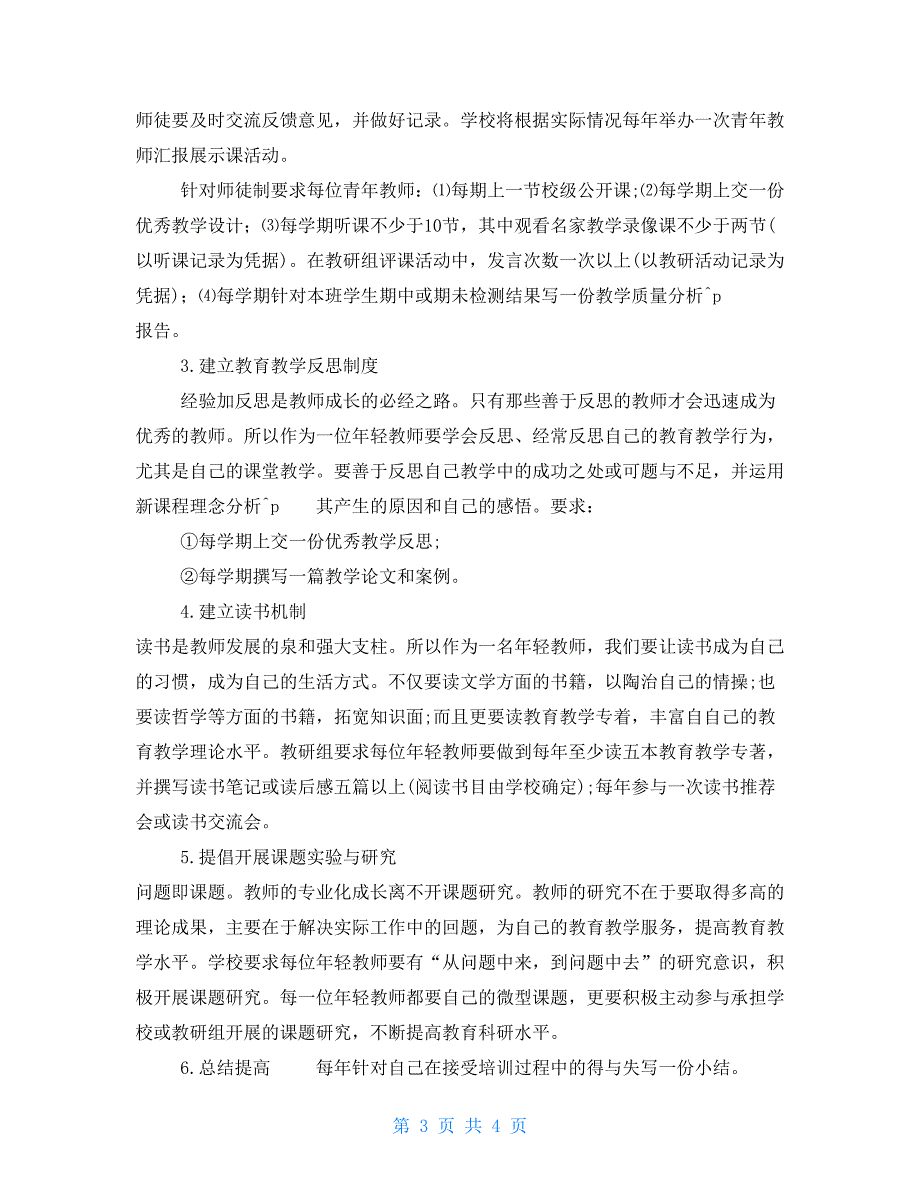 骨干教师青年教师培养中长期发展规划.doc_第3页