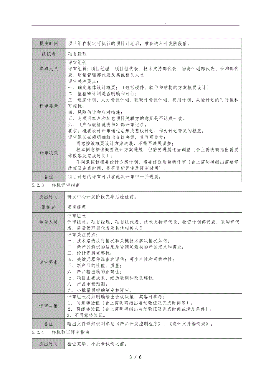 项目评审管理规范标准.doc_第3页