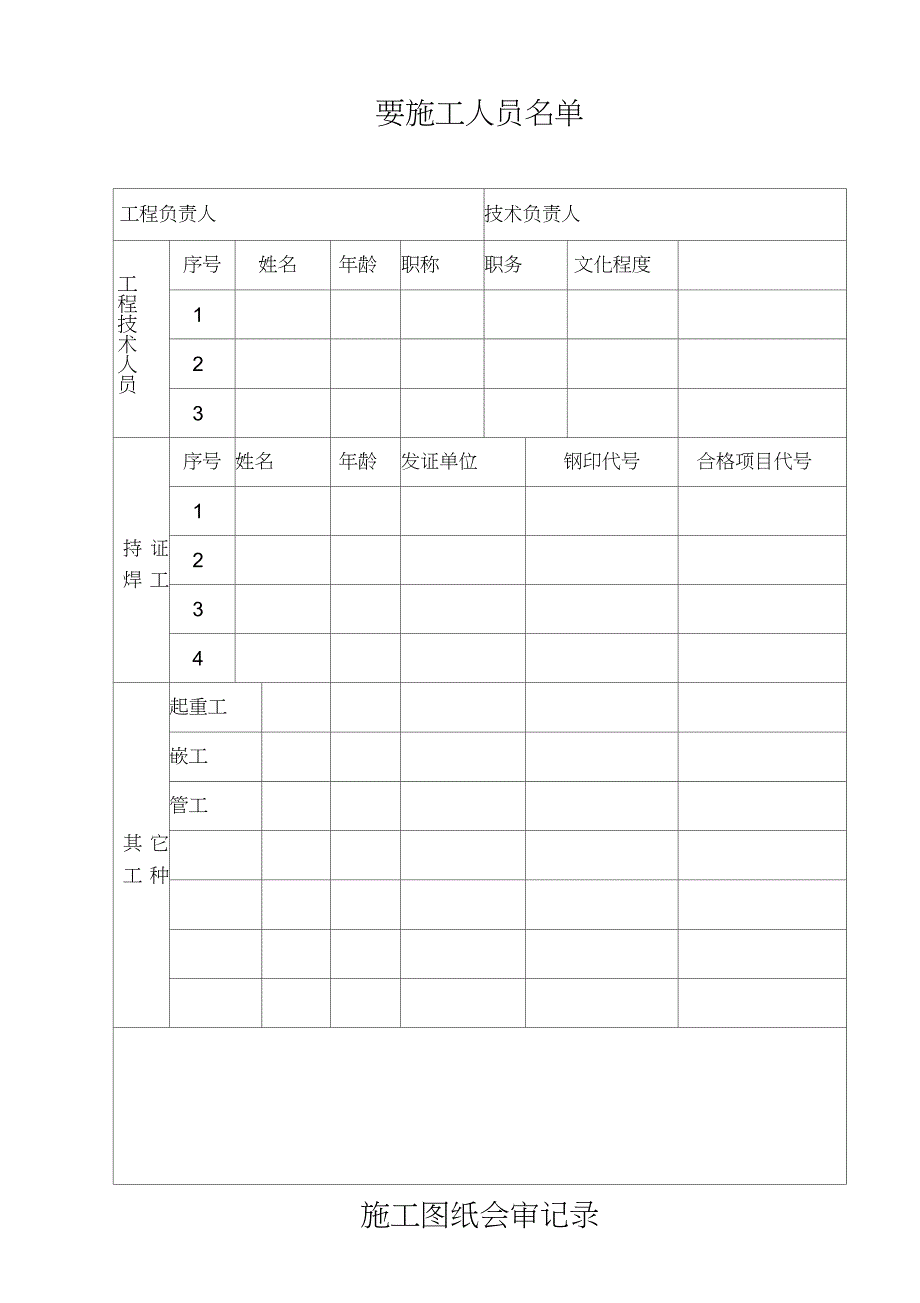 锅炉安装施工记录1完整版.doc_第2页