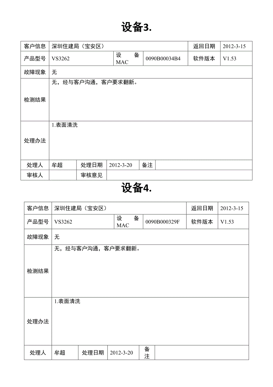 维修报告模板.doc_第3页