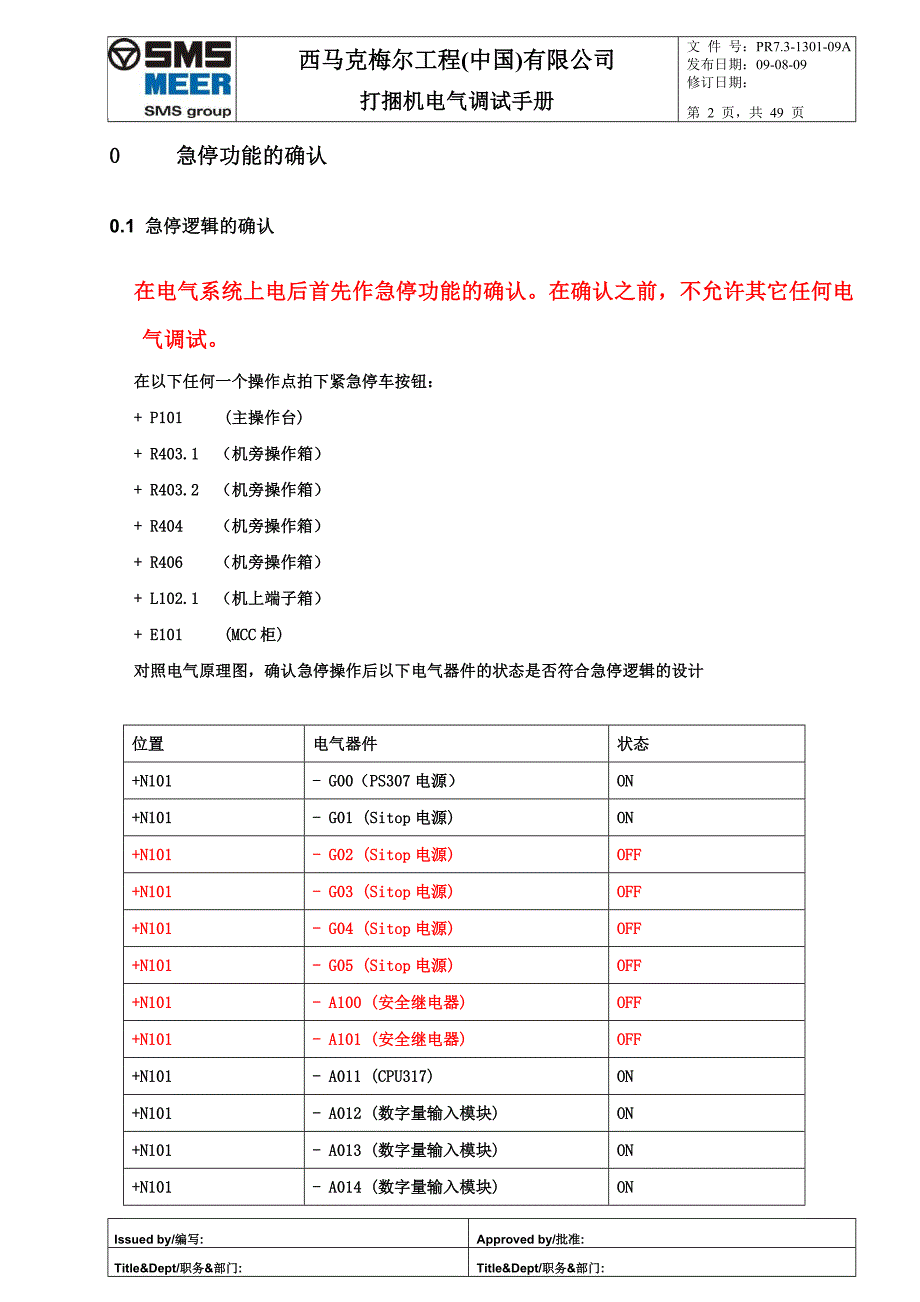 西马克梅尔打捆机电气调试手册.doc_第2页