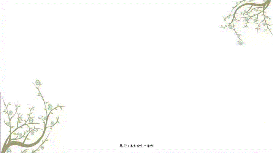 黑龙江省安全生产条例PPT课件.ppt_第1页