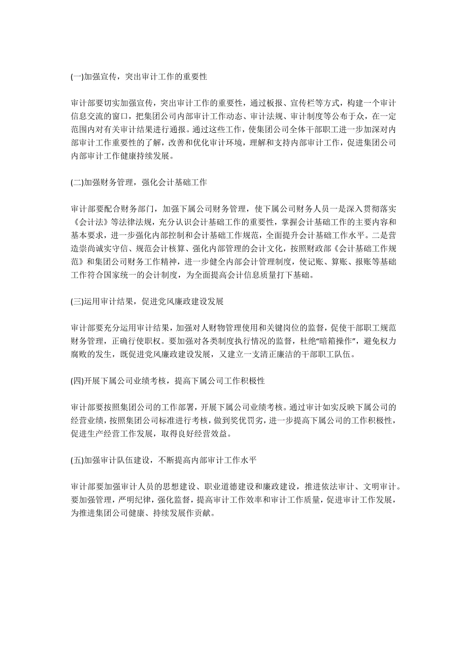 集团公司内部审计工作总结.docx_第3页