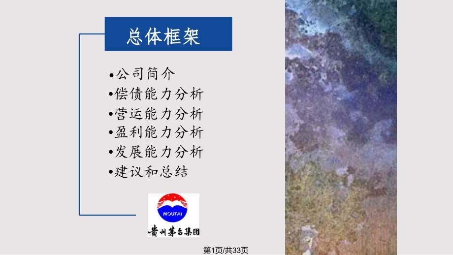 贵州茅台PPT课件.pptx_第1页