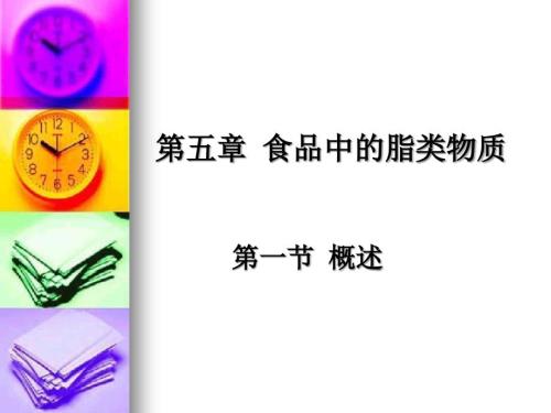 第五章食品中的脂类物质第一节概述.ppt