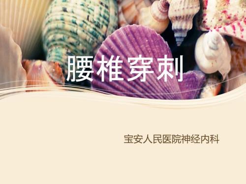 腰椎穿刺ppt课件.pptx