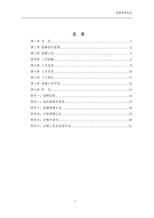 集团子公司招聘管理制度.doc