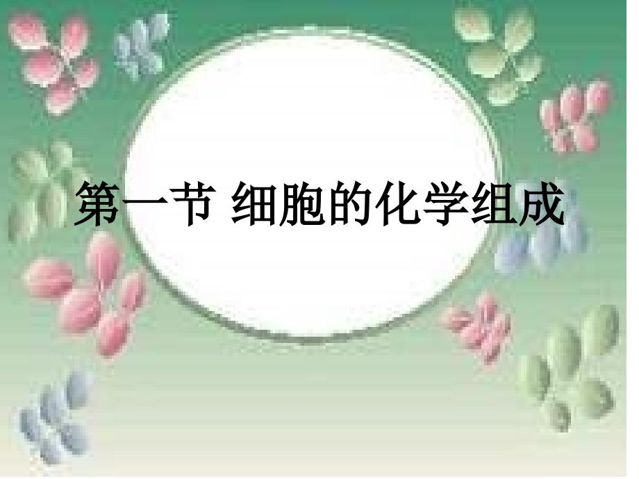 细胞的化学组成课件.ppt_第1页