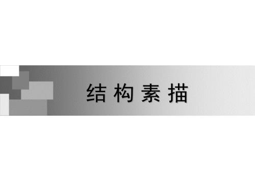 设计素描结构素描课件.ppt