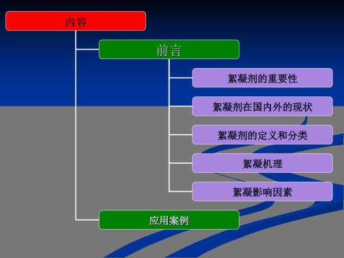 絮凝剂原理综合讲义.ppt