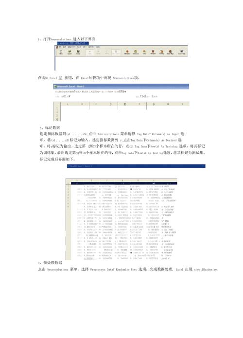 神经网络软件操作手册Neurosolutions0.docx