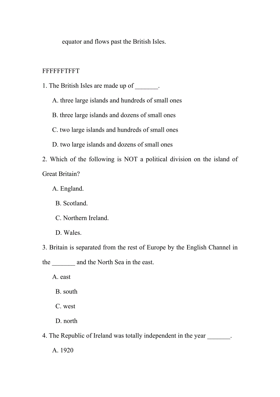 英语国家概况练习题.doc_第2页