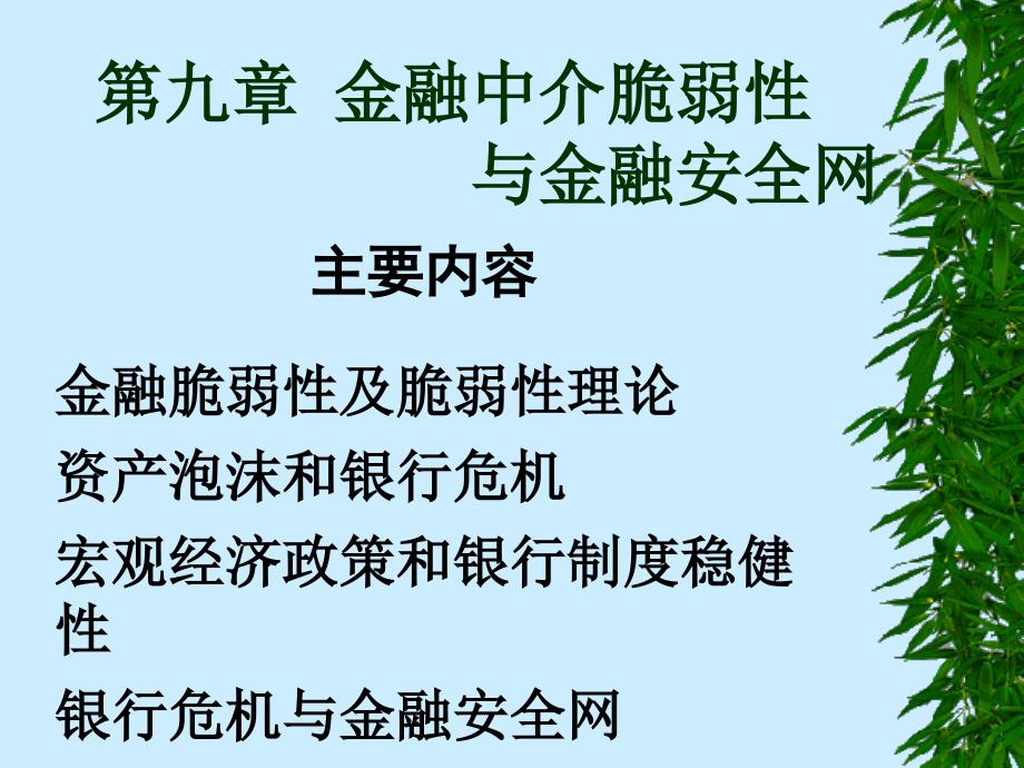 金融中介脆弱性与安全网.ppt_第1页