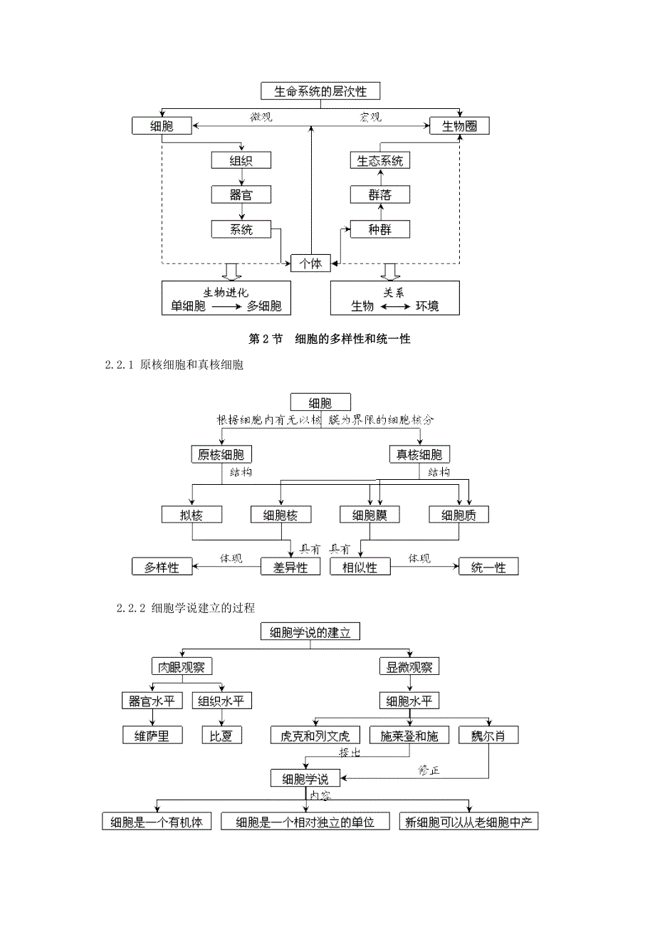 高中生物知识概念图汇总.doc_第2页