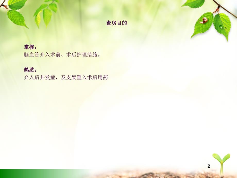 脑血管介入患者护理查房ppt课件.ppt_第2页