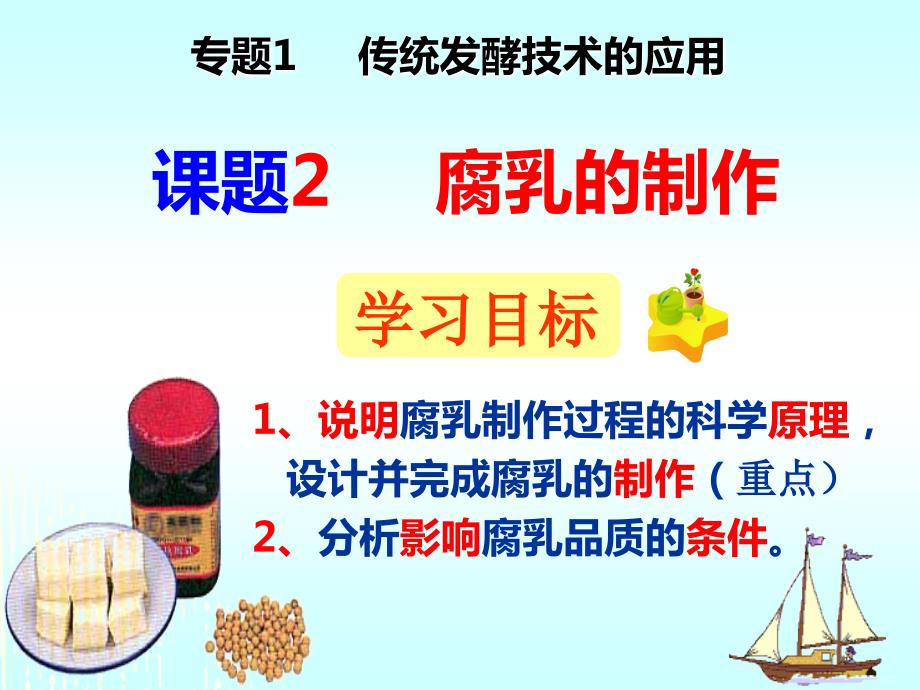 腐乳的制作PPT课件.ppt_第1页