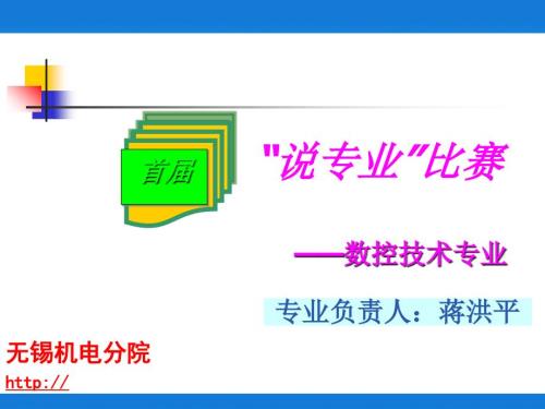 说专业比赛ppt课件.ppt