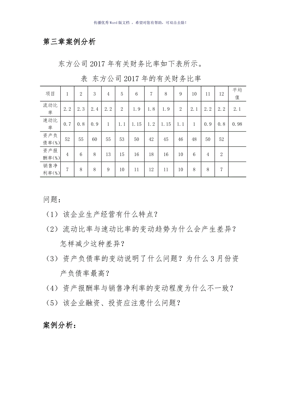 财务管理作业Word版.doc_第1页