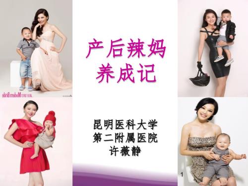 科学坐月子及产后减肥PPT精选文档.pptx