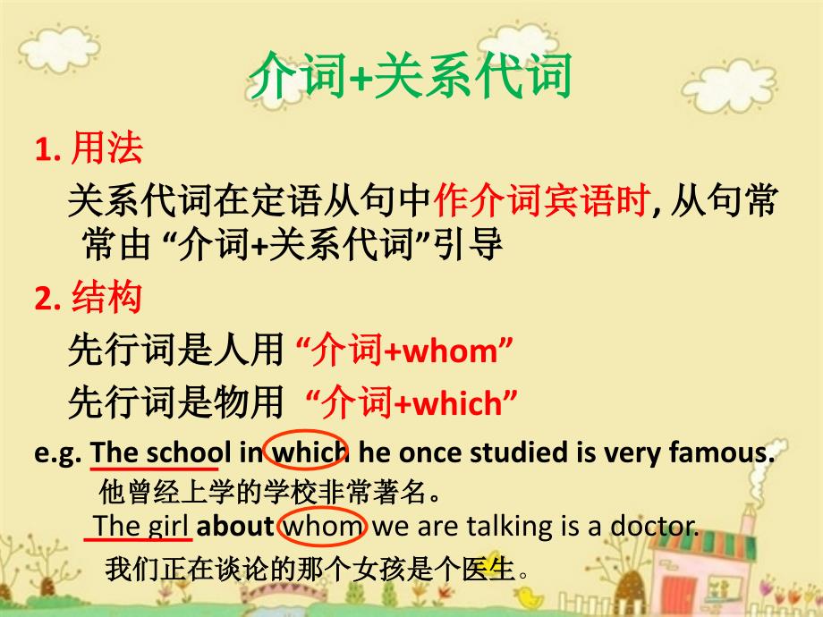 高一定语从句介词关系代词优秀课件ppt.ppt_第3页
