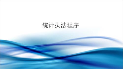 统计执法流程PPT课件.ppt