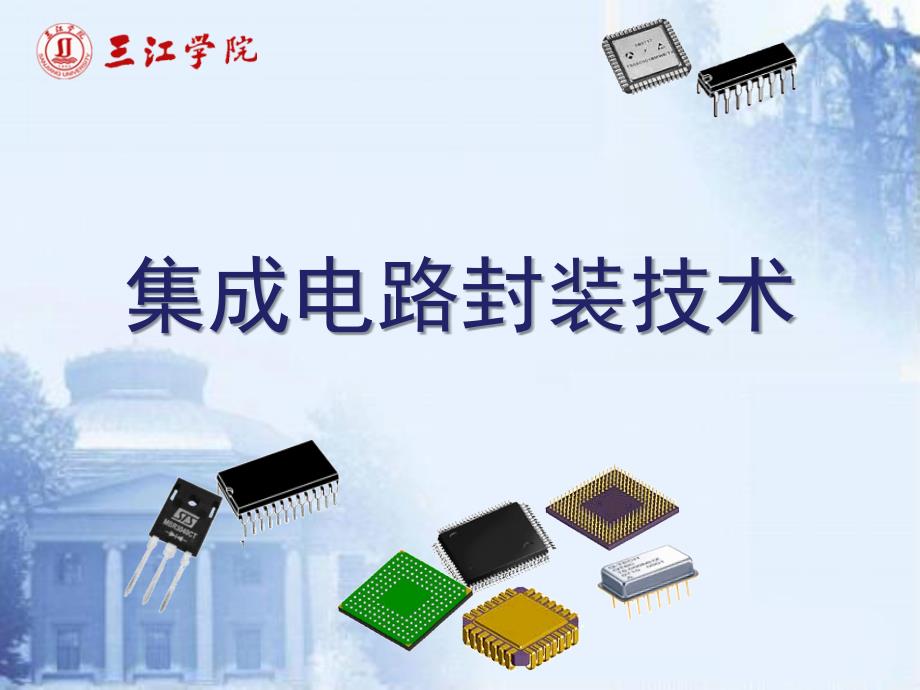 集成电路封装技术封装工艺流程介绍.ppt_第1页