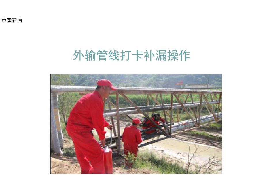 管线打卡补漏操作.doc_第1页