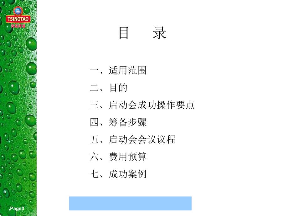 青岛啤酒终端启动会标准操作方案.ppt_第3页