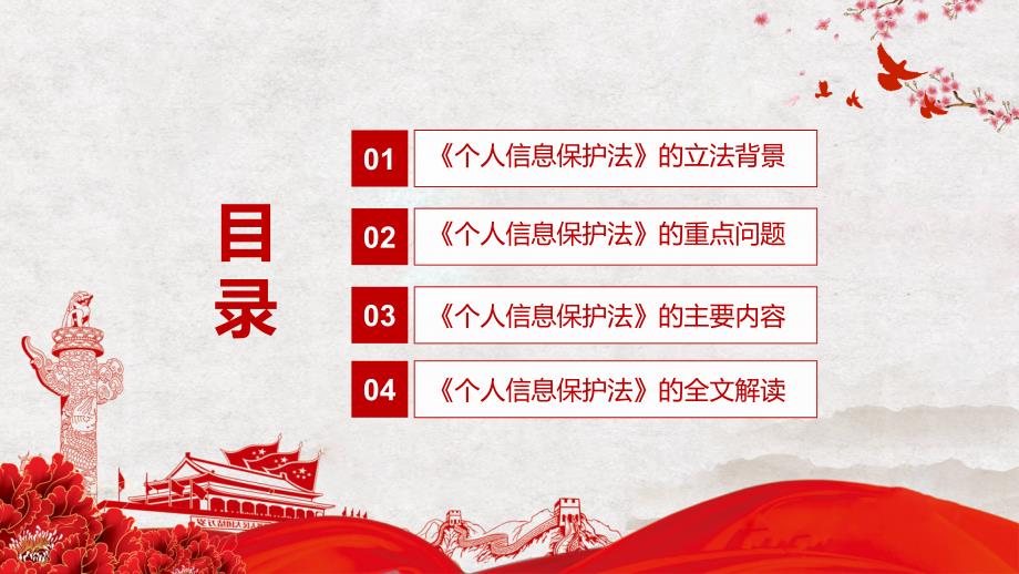 维护公民在网络空间的合法权益2021年新制定个人信息保护法实用PPT教学课件.pptx_第3页