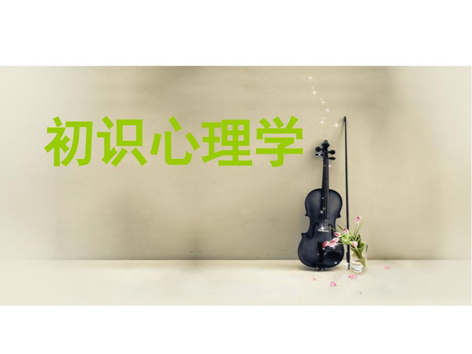 认识心理学PPT课件.ppt_第1页