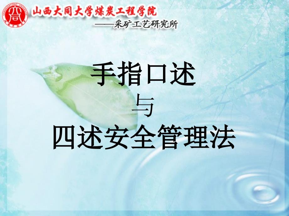 述安全管理法含义起源目的意义及作用.pptx_第2页