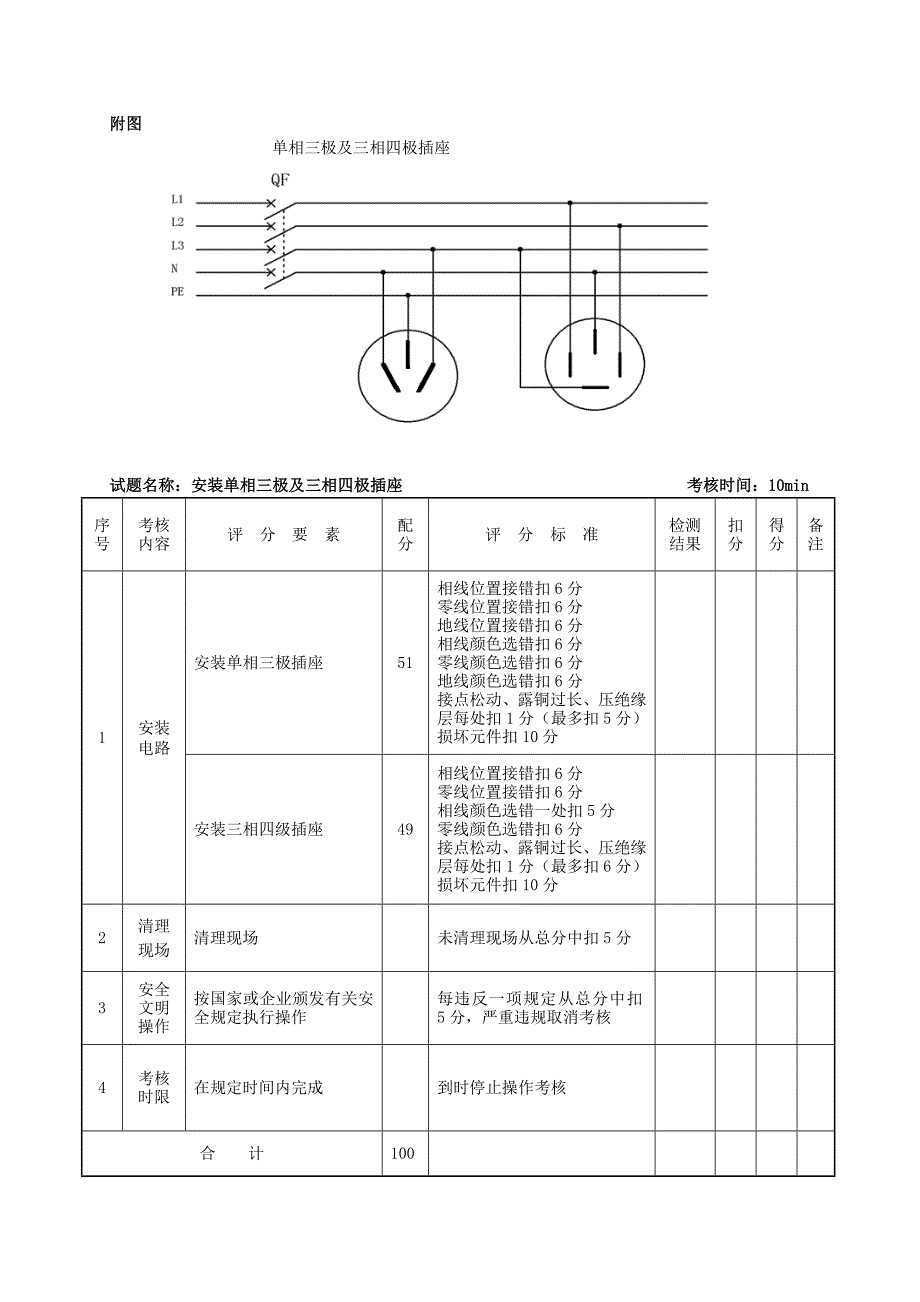 维修电工中级电工实操试题.doc_第3页