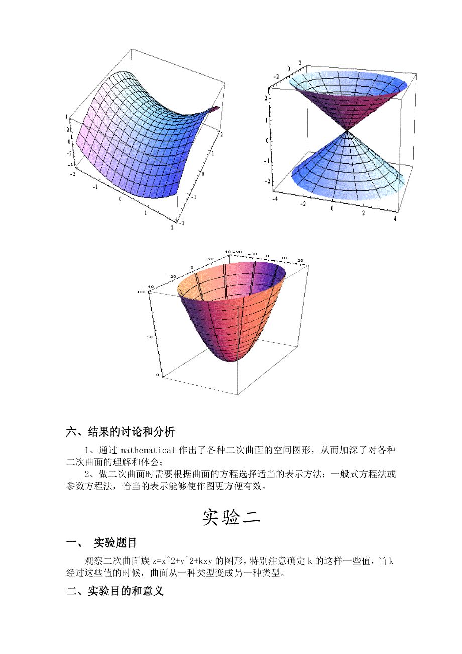 高数下册实验报告02.doc_第3页