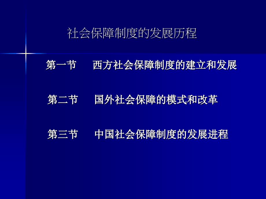 社会保障制度的发展历程.ppt_第1页