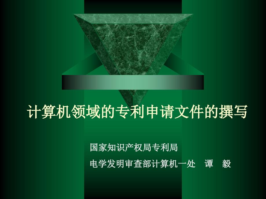 计算机领域的专利申请文件的撰写.ppt_第1页