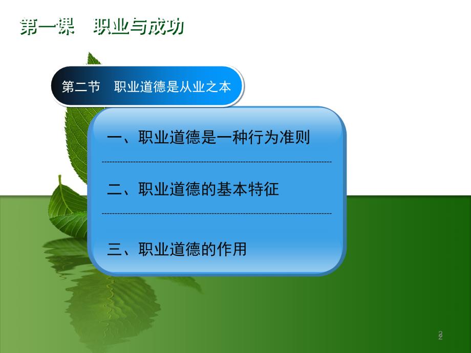 职业道德是从业之本ppt课件.ppt_第2页