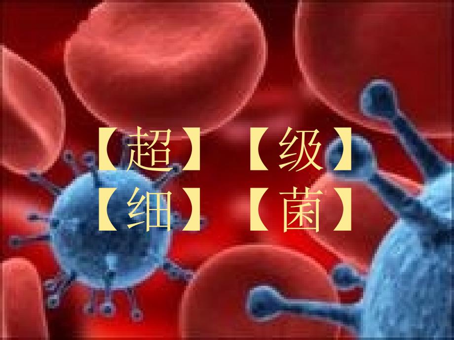 超级细菌的PPT课件.ppt_第1页