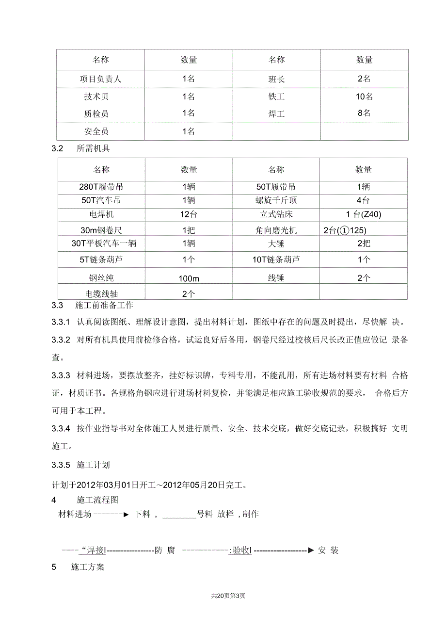 输煤栈桥制作安装作业指导书要点.docx_第3页