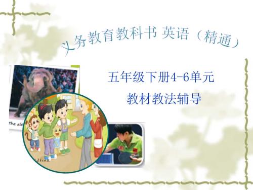 精通五年级下册英语教材解读1.ppt