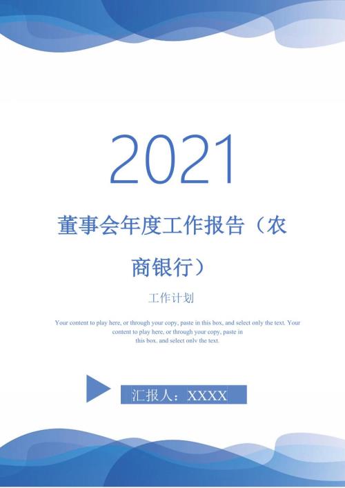 董事会工作报告农商银行.doc